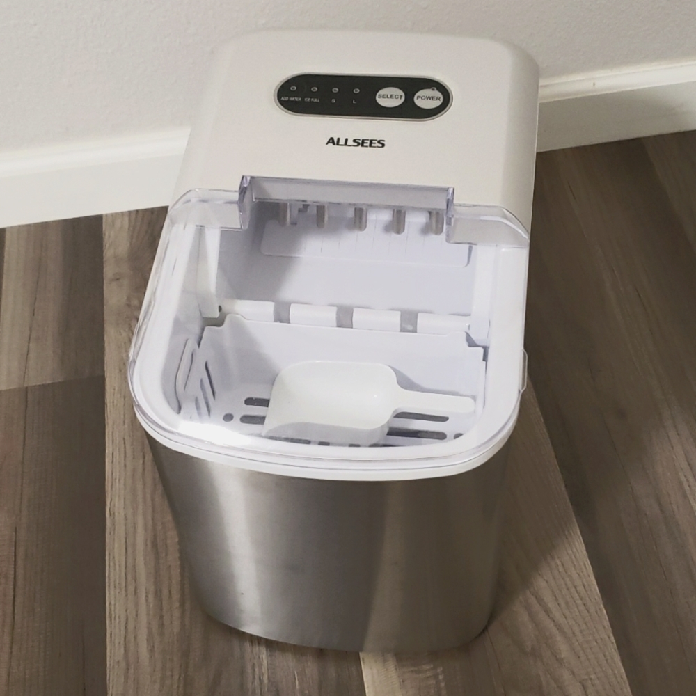 Allsees Ice Maker with Compressor